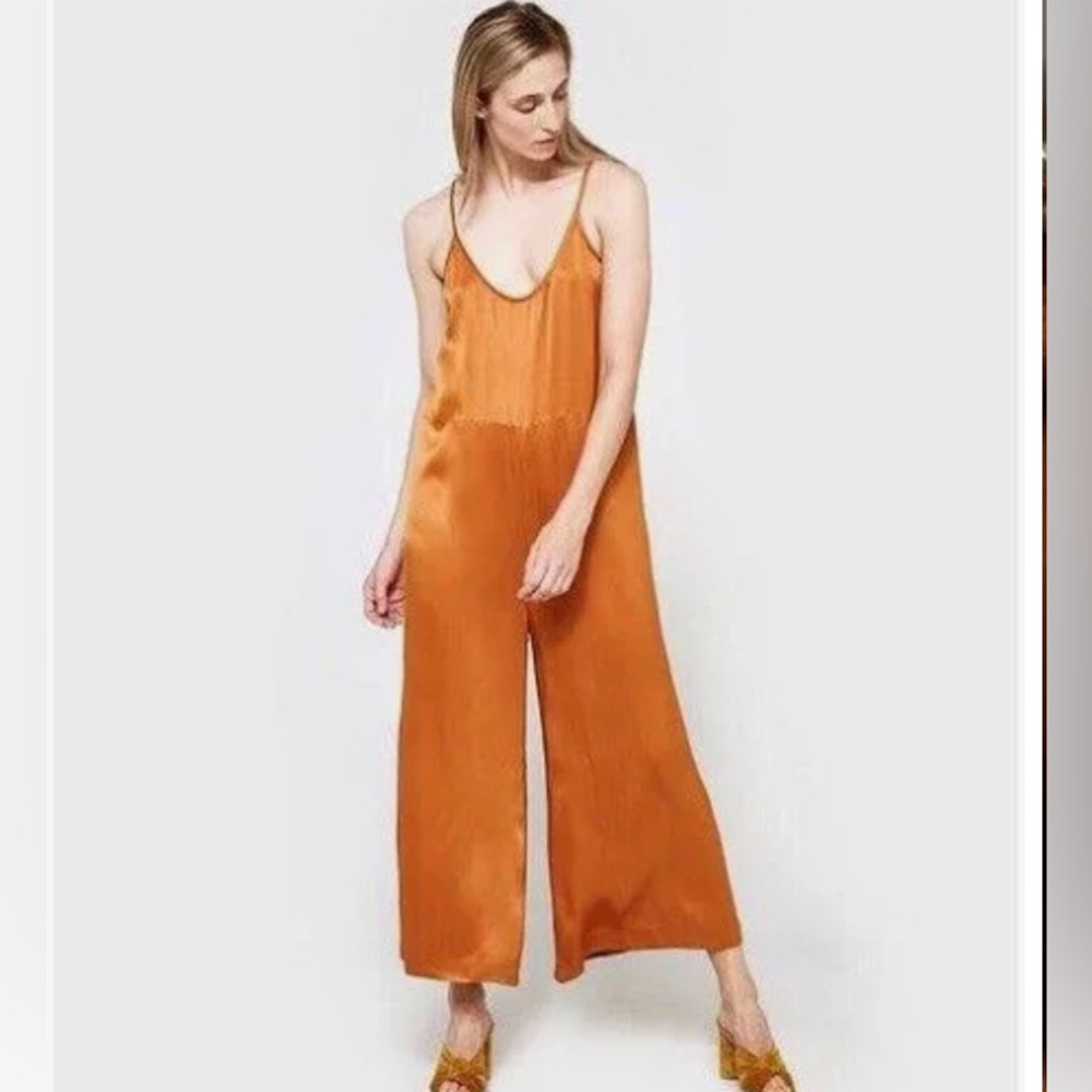 “Just Female” Rust/Orange Jumpsuit